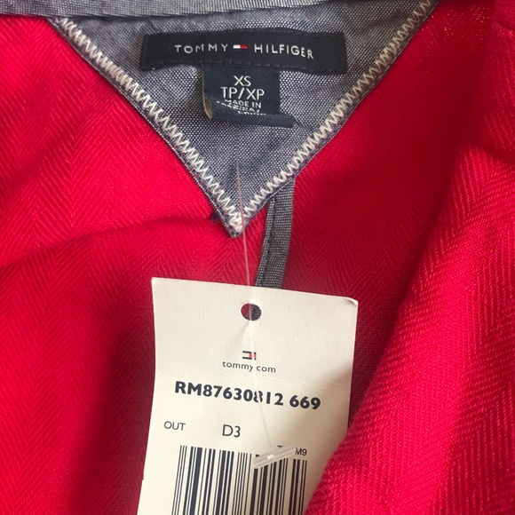 Tommy Hilfiger Linen/Cotton Blend Jacket XS - Picture 6 of 7